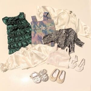 American Girl Fit Lot of 9 Other Brand & Handcrafted Fancy Items